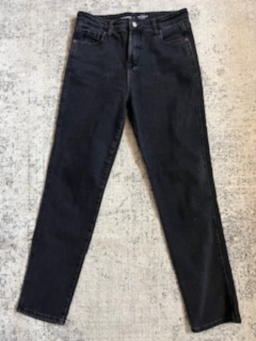 🧡3/15 Old Navy High-Rise Vintage Slim Black Jeans Women's 6